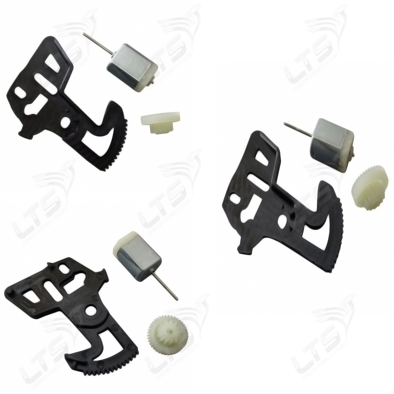 Details About Vw Caddy Transporter T5 Slider Door Lock Gears And Motor Set 2003 2010 Models