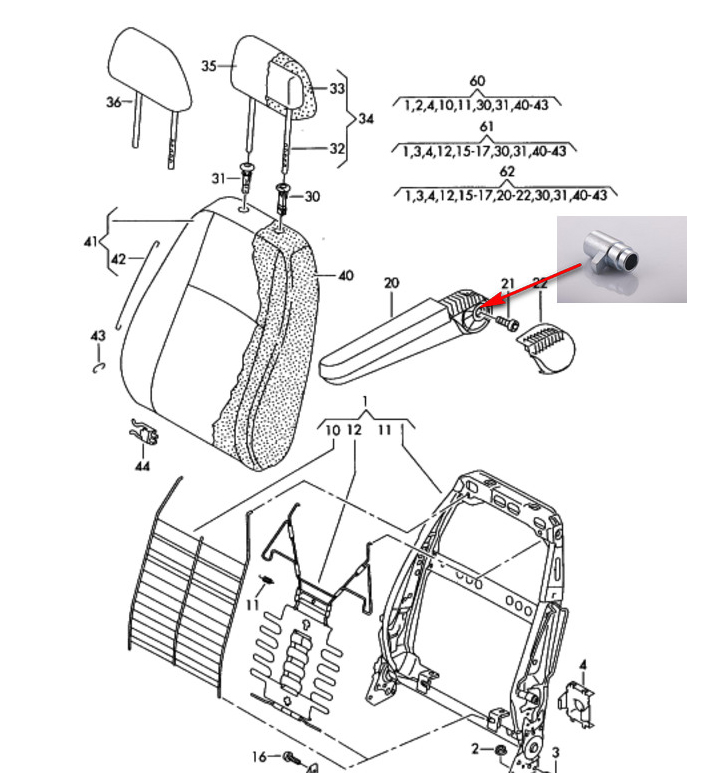 🚐 VW VOLKSWAGEN T5 Transporter Armrest DIY quick easy repair / naprawa  podłokietnika Zrób to Sam V 